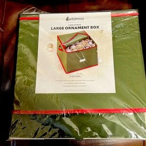 Whitmore Large Christmas Ornament Storage